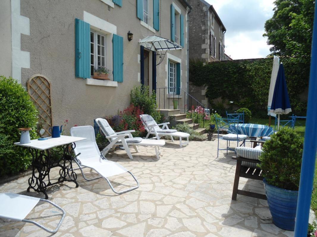 La Maison Bleue Arquian Extérieur photo